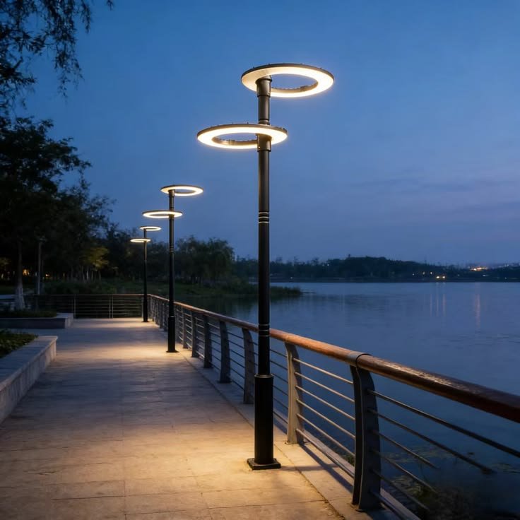 Decorative Post Pole Light